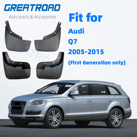 Car Mud Flaps For Audi Q7 2005 - 2015 Mudflaps Splash Guards Mud Flap Mudguards Fender Front Rear 2012 2013 2014 Accessories ► Photo 1/6