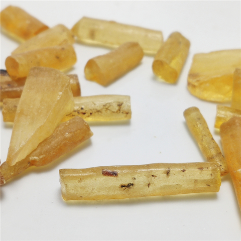 Rare Natural Raw Rough Copal Amber Fossil Specimen Stones Nahuatal Copalli Minerals Christmas Halloween Students Collection Gift ► Photo 1/6