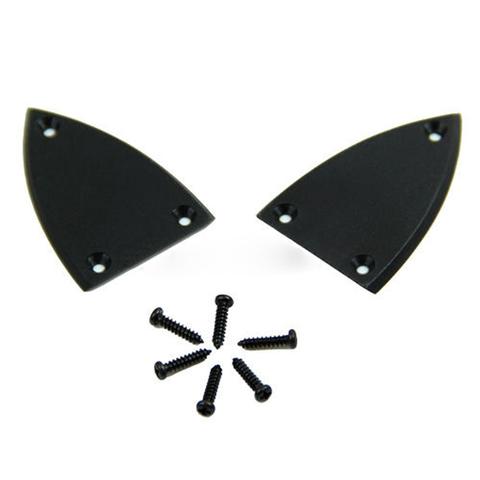 Black Truss Rod Cover With Screws For Guitar 3 Holes Guitar Parts Accessories ► Photo 1/6