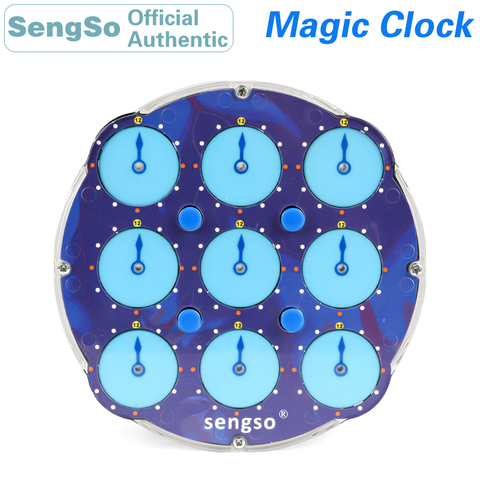 ShengShou Magic Clock Magnetic Watch Professional Speed Puzzle Twisty Brain Teaser Antistress Educational Toys For Children ► Photo 1/6