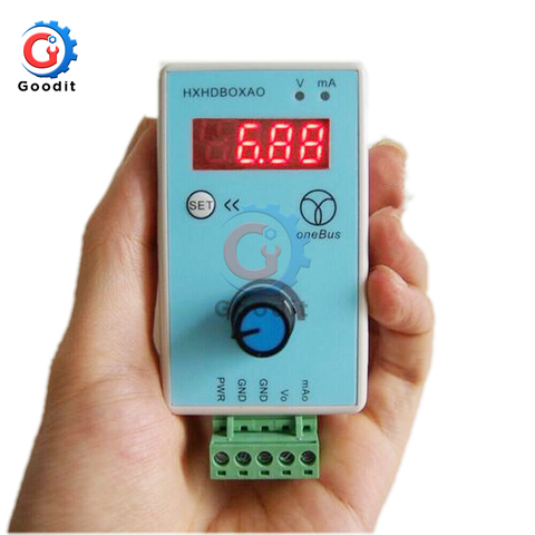 Handheld 0-10V/2-10V 0-20mA/4-20mA Signal Generator Adjustable Current Voltage Analog Simulator Signal Sources Output 24V ► Photo 1/6