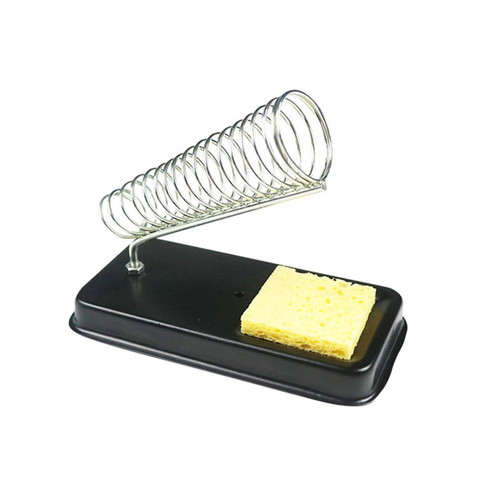 Electric Soldering Iron Stand Holder with Welding Cleaning Sponge Pads Generic High Temperature Resistance ► Photo 1/5