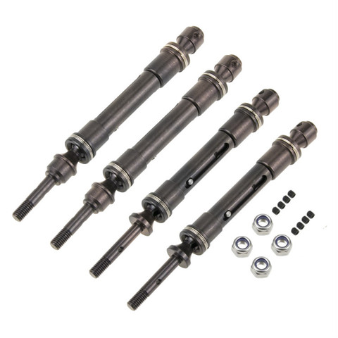 NEW CVD Steel Front & Rear Drive Shaft Assembly Heavy  Duty for 1/10 Traxxas Slash 4X4, Slash, Rustler VXL, Stampede 4X4 VXL car ► Photo 1/6