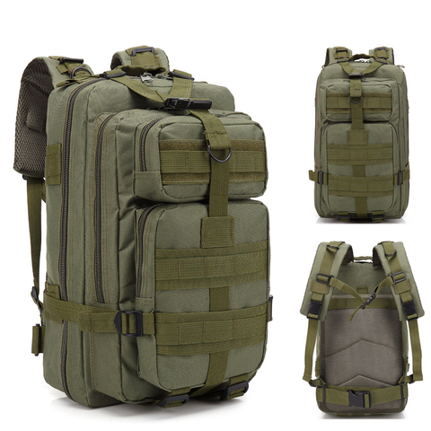 Hot Sale Men Outdoor Military Army 3p Tactical Backpack Molle Camping Hiking Trekking Sport Camouflage Backpack ► Photo 1/6