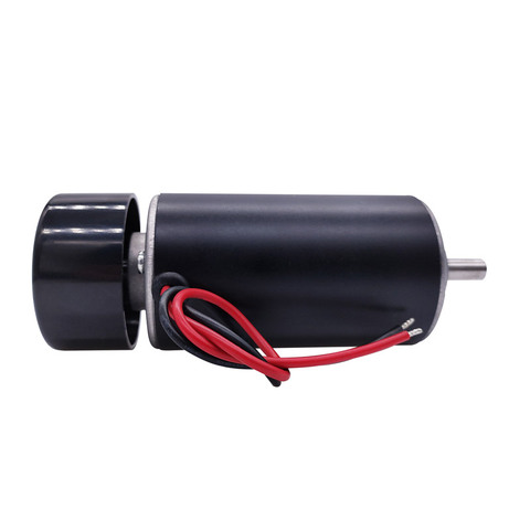 Machine Tool Spindle DC 12-48v 300W dc spindle motor brush air cool for CNC engraving machine ► Photo 1/6