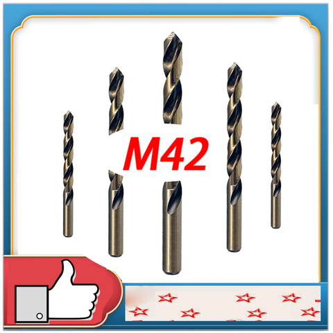 1PC HSS M42 Cobalt  twist Drill Bit 1mm -13mm used  for Drilling on Hardened Steel, Cast Iron & Stainless Steel ► Photo 1/6