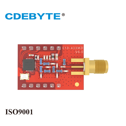 Ebyte E10-433MD-SMA SI4463 433MHz 20dBm 100mW SMA DIP IoT 433 mhz Wireless Transceiver Module ► Photo 1/6