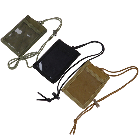 New Arrival ID Card Holder Army Fan Tactical ID Card Case Patch Neck Lanyard and Credit Card Organizer ► Photo 1/6