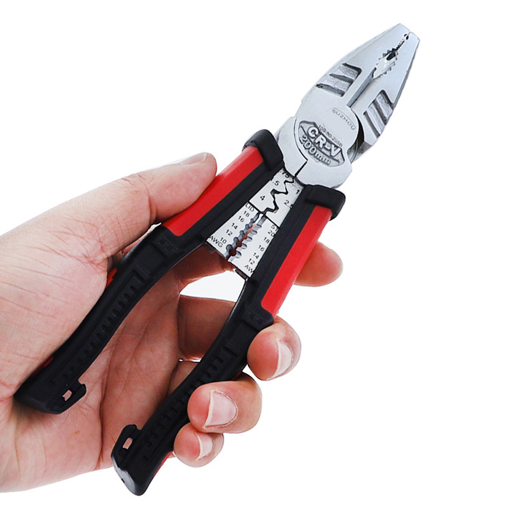 Wire Stripper Multi Function 7 In 1 Cables Cutting Pliers Electrician Hand Tools