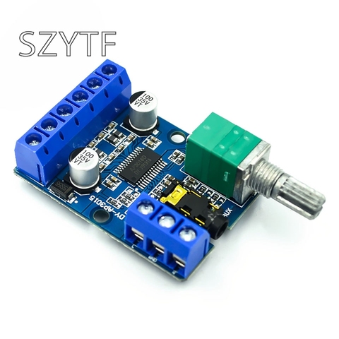 30Wx2 High-Power Stereo Digital Amplifier Board 12V/24V Power Supply DIY Power Amplification Module DY-AP3015 ► Photo 1/4