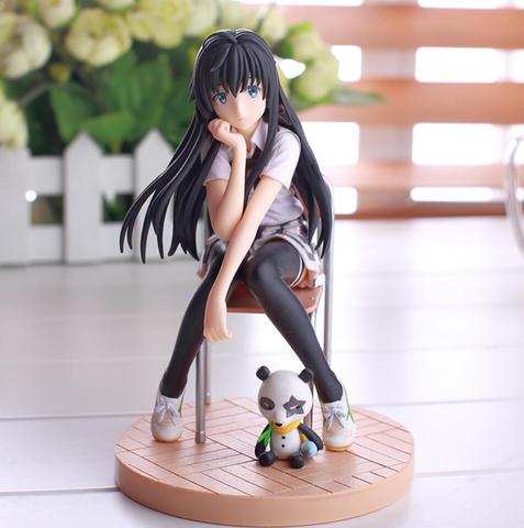 14.5 cm Yukinoshita Yukino Anime Action Figure Toys My Teen Romantic Comedy SNAFU  PVC Toy New Collection Figures Toys ► Photo 1/6