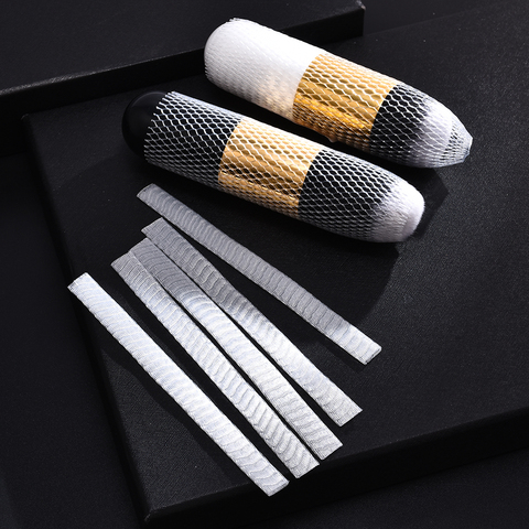 Beauty White Cosmetic Brushes Guards Mesh Flexible Net Protectors Cover Sheath 20Pc Convenient Maquiagem Brochas Maquillaje Tool ► Photo 1/6