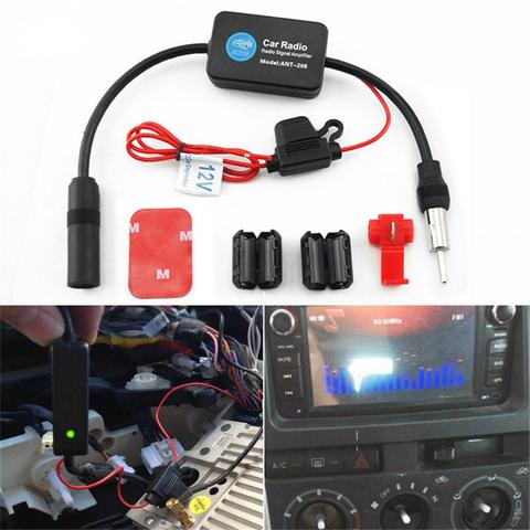 12.99 Inches Car AM/ FM Radio Signal Amplifier Aerials Radio Booster Exterior Parts Waterproof Car Radio Amplifier ► Photo 1/6