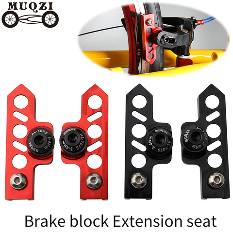 MUQZI Bicycle Expand Lengthen Brake Seat Drawer Type C Brake Shoe Extension MTB Road Fixed Gear Bike ► Photo 1/6