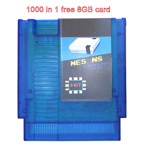 NES N8 game card retro game collection China version suitable for everdrive NES host gift 8G card ► Photo 1/6