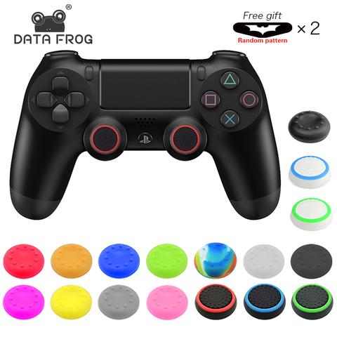 4 PCS Silicone Analog Thumb Stick Grips Cover Caps For PlayStation 4 PS4 Pro Slim For Xbox One 360 For PS3 PS4 Accessories ► Photo 1/6