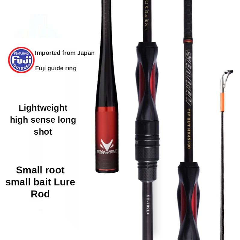 PURELURE Lightweight long-range micro bait, all-Fuji small root rod Luya rod bottom probe set ► Photo 1/1