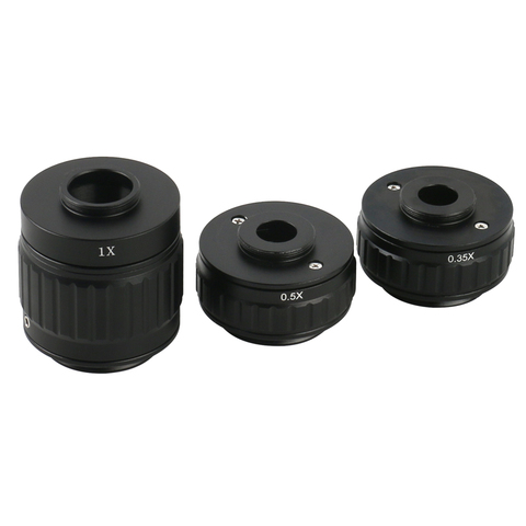 1X 0.35X 0.5X Adapter Lens 38mm C-Mount Adapter Trinocular Stereo Microscope Tube For Digital Camera Focusing ► Photo 1/6