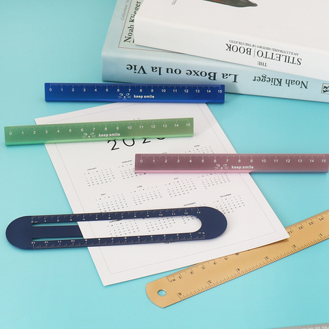 TUTU Stainless Steel Metal Ruler Metric Rule Precision Double Sided Measuring Tool 15cm Wholesale H0105 ► Photo 1/6