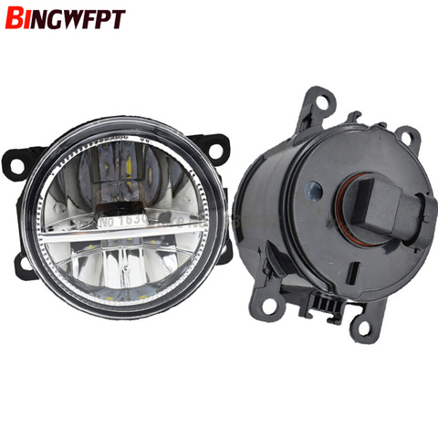 2xCar Styling 12V Powerful External 90MM LED Fog Light For Focus MK2/3 Fusion Fiesta MK7 Automobiles H11 Socket Halogen Lamp ► Photo 1/6