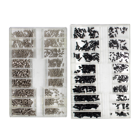 500Pcs Mini Screw Kit Screws Glasses Sunglasses Spectacles Watch for Laptop Computer Assemble Repair Screw Fastener Set ► Photo 1/6