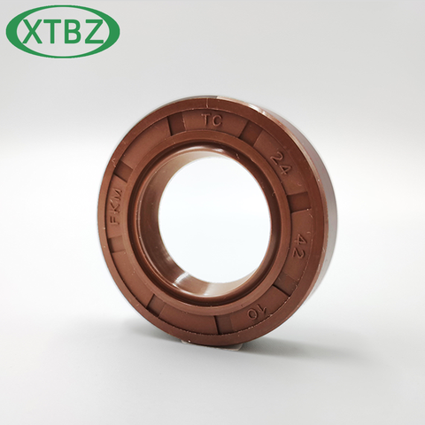 FKM Oil Seal Rotary Shaft TC-9*18/19/20/22/24*7 10*16/17/18/19/20/21/22/23/24/25/26/28*4/5/6/7/8/10Tc oil seals High temperature ► Photo 1/4