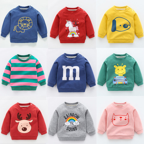 New sweatshirts for boy children's sweatshirt unicorn christmas tops for girls kids costume undefined baby boy clothes Hoodies ► Photo 1/6