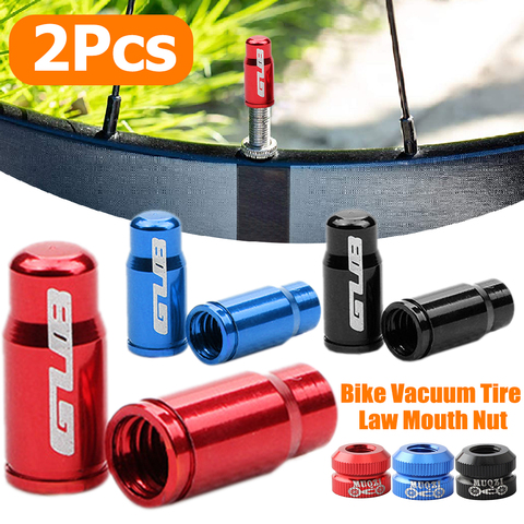 2PCS Aluminum Bicycle Tire Valve Cap Schrader/Presta Tire Valve Protector Ultralight Mountain Road Bike Valve Cap MTB Accessory ► Photo 1/6