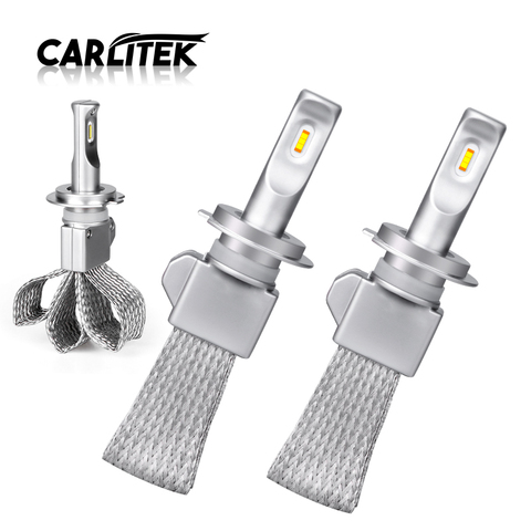 Carlitek H4 LED Hi/Lo Beam Copper Dissipation Belt Car Bulbs H11 9005/HB3 9006/HB4 Light Lamp H1 H8 H9 Bulb H7 LED Auto 10000LM ► Photo 1/6