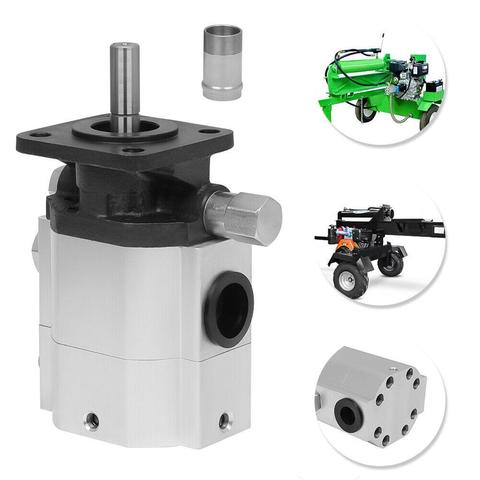 11 GPM Hydraulic Log Splitter Pump 2 Stages Hi Lo Gear Pump Logsplitter ► Photo 1/6