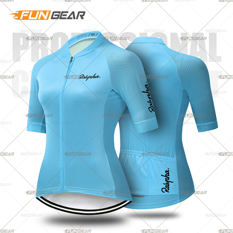 Lady Cycling Clothing Road Bike Jersey Summer Women Short Sleeve Shirt Female Bicycle Wear MTB Clothes Ropa Ciclismo Quick Dry ► Photo 1/6