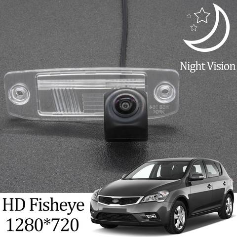 Owtosin HD 1280*720 Fisheye Rear View Camera For KIA Ceed (ED) 2006 2007 2008 2009 2010 2011 2012 Car Parking Accessories ► Photo 1/6