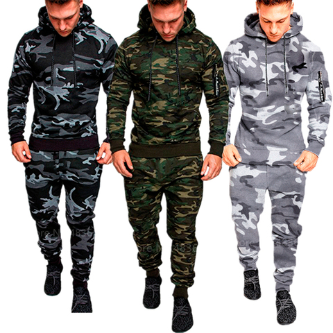 2022 New Men Army Military Uniform Camouflage Tactics Combat Shirt Soldier Outdoor Training Costumes Clothing Pant Set M-3XL ► Photo 1/6