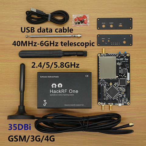 HackRF One SDR Software Defined Radio 1MHz to 6GHz Mainboard Development board kit ► Photo 1/6