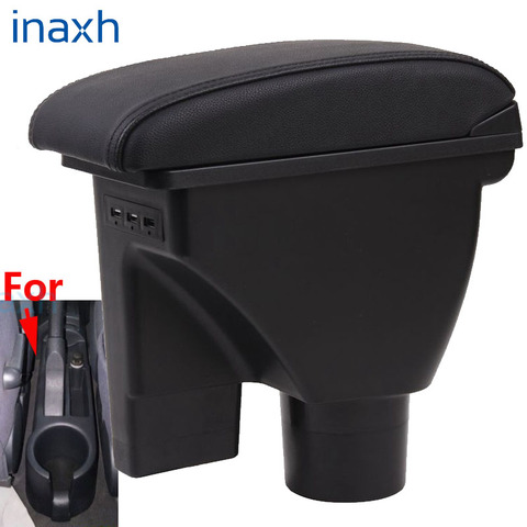 For HYUNDAI Getz Armrest Retrofit parts dedicated Car Armrest Center Storage box car accessories band USB Easy to install ► Photo 1/6