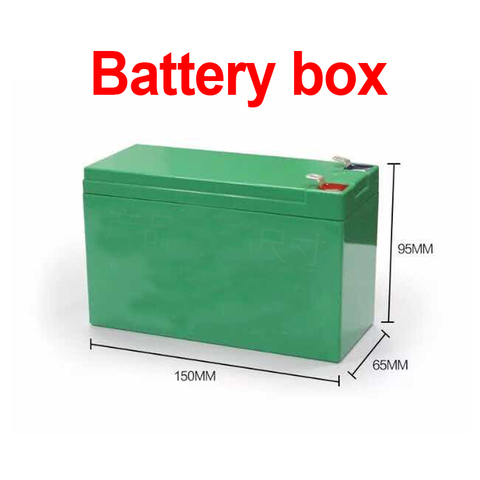 5pcs 12V 7Ah  8Ah 12V 10Ah 12Ah 6V 7AH 5AH 10AH 12AH battery box lithium battery case Sprayer lithium battery box ► Photo 1/5