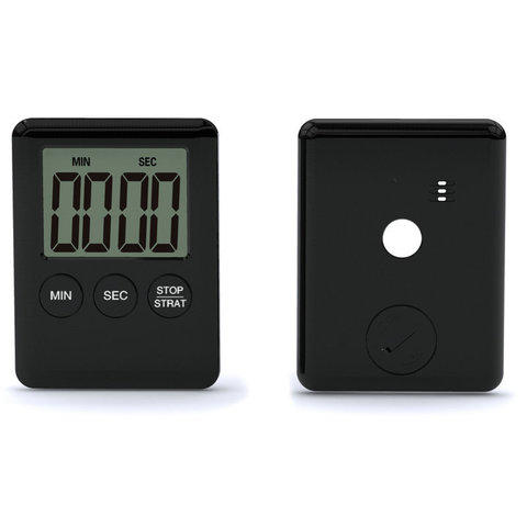 New 1Pc 7 Colors Super Thin LCD Digital Screen Kitchen Timer Square Cooking Count Up Countdown Alarm Magnet Clock ► Photo 1/6