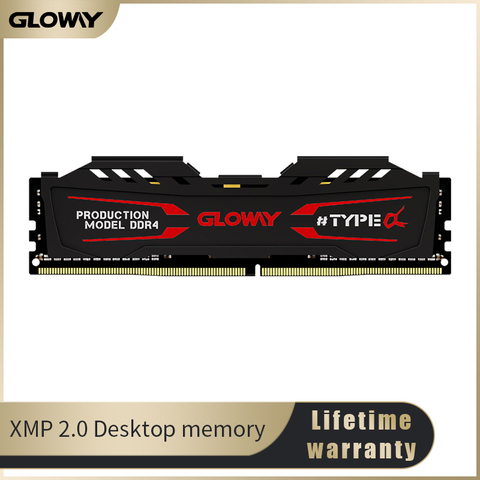 Gloway Memory Ram ddr4 8GB 16GB  2666MHz 3000MHz 1.2V  Lifetime Warranty High Performance ► Photo 1/4