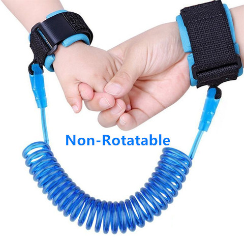 2m Kids Safety Harness Adjustable Children Leash Anti-lost Wrist Link Traction Rope Baby Walker Wristband ► Photo 1/6