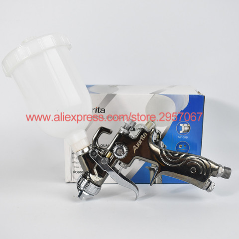 Auarita K-350 LVMP spray gun plating chrome surface small repair spray gun Gravity 0.8mm nozzle ► Photo 1/5