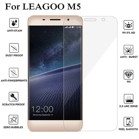 9H 2.5D Tempered Glass For Leagoo Kiicaa Power 5 T8S S8 S9 M9 PRO Screen Protector for Leagoo M7 M8 PRO M5 Plus Phone Glass ► Photo 1/6