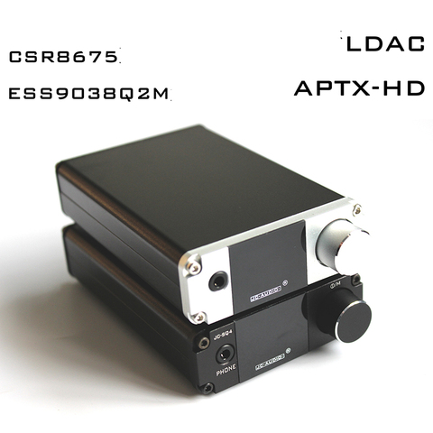 ES9038Q2M Decoder CSR8675 Bluetooth 5.0 APTX HD LDAC receiver headphone amp TPA6120 Op amps 8-300 ohm amp 24Bit 96K ► Photo 1/5
