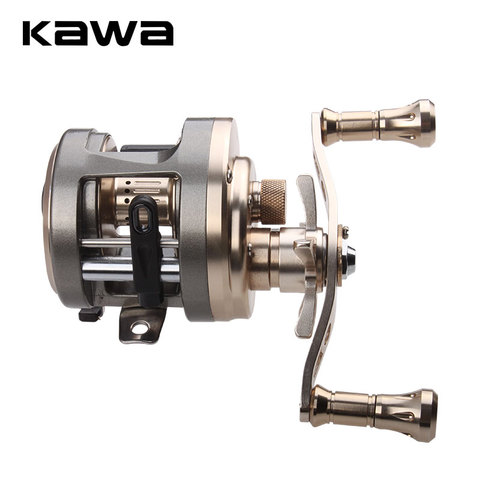 KAWA New Fishing Reel,Cast Drum Wheel, Bait Casting Reel,Max Drag 7kg,9+1 Bearing Aluminum Alloy,Sea Fishing Reel,Free Shipping ► Photo 1/5