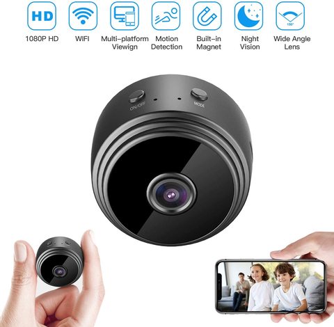 A9 Mini Wireless Camera Wifi Camera Home Security Surveillance Camera Motion Detection IR Night Vision App Remote Monitor ► Photo 1/6