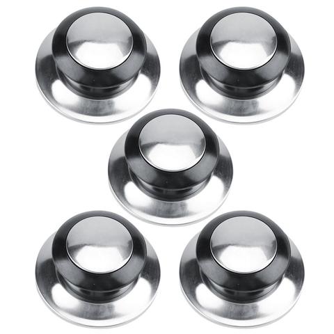 5Pcs/Set Lid For Cookware Pot Saucepan Kettle Lid Cookware Saucepan Kettle Lid Replacement Knobs Cover Holding Handles Pan Part ► Photo 1/6