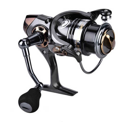 DEUKIO Baitcasting Fishing Reel HS2000/HS3000 5+1BB 7.1:1 High Speed Spinning Reel Black Casting Fishing Reel Wheel Fish Tackle ► Photo 1/6