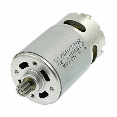 DC 7.2V 10.8V 12V 14.4V 16.8V 18V 21V 9 Teeth Gear Motor Replacement for Hitachi Rechargeable Electric Drill 550 ► Photo 1/1