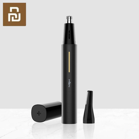 Xiaomi 2-in-1 Electric Nose Hair Trimmer Portable Nose Hair Temple Eyebrow Shaver Clipper Waterproof Safe Cleaner Tool ► Photo 1/6