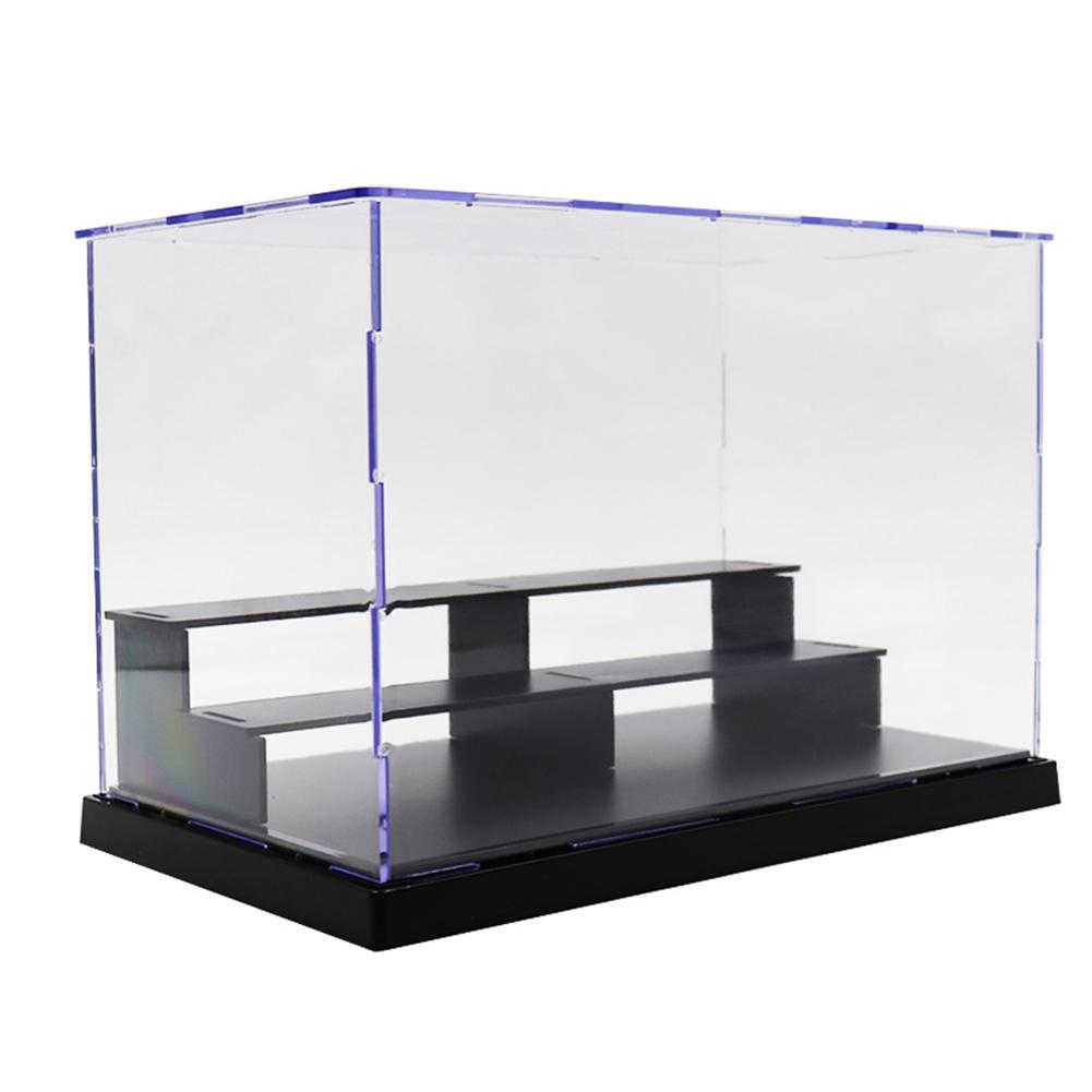 Model Display Case Figures Storage Box Collectibles Showcase Transparent 