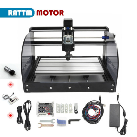 CNC 3 Axis GRBL Control 3018 Pro Max DIY Mini Laser engraving Machine + ER11 Collet + Off line Controller ► Photo 1/6